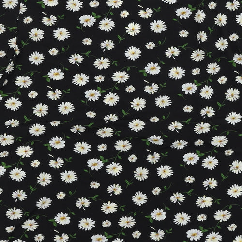 Jaqueline de Young Womens Multicoloured Floral  Basic Blouse Size 10
