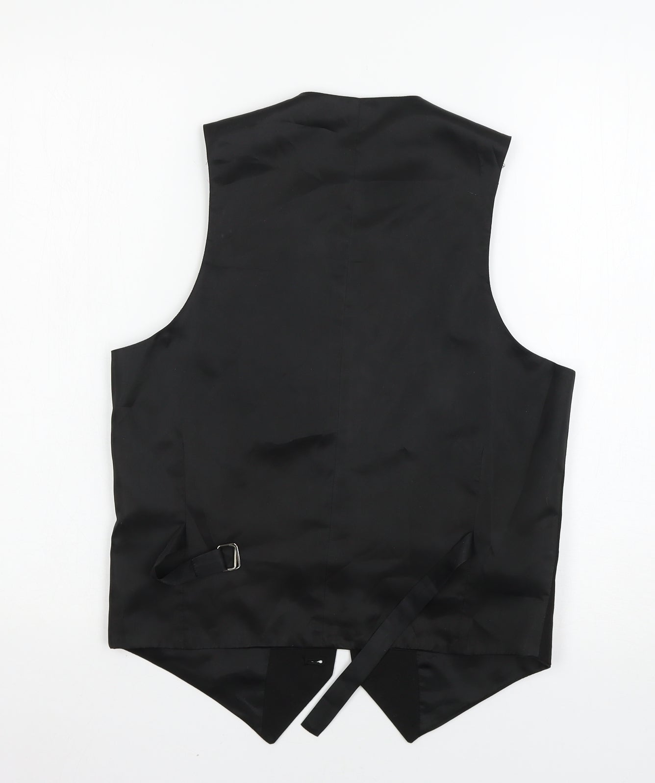 ASOS Mens Black   Jacket Suit Waistcoat Size 38