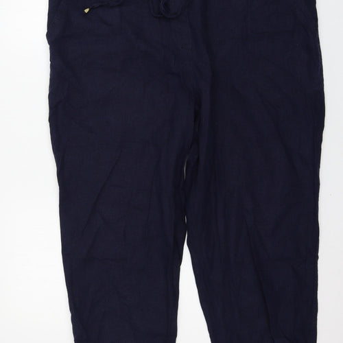 BM Mens Blue   Trousers  Size 22 L22 in