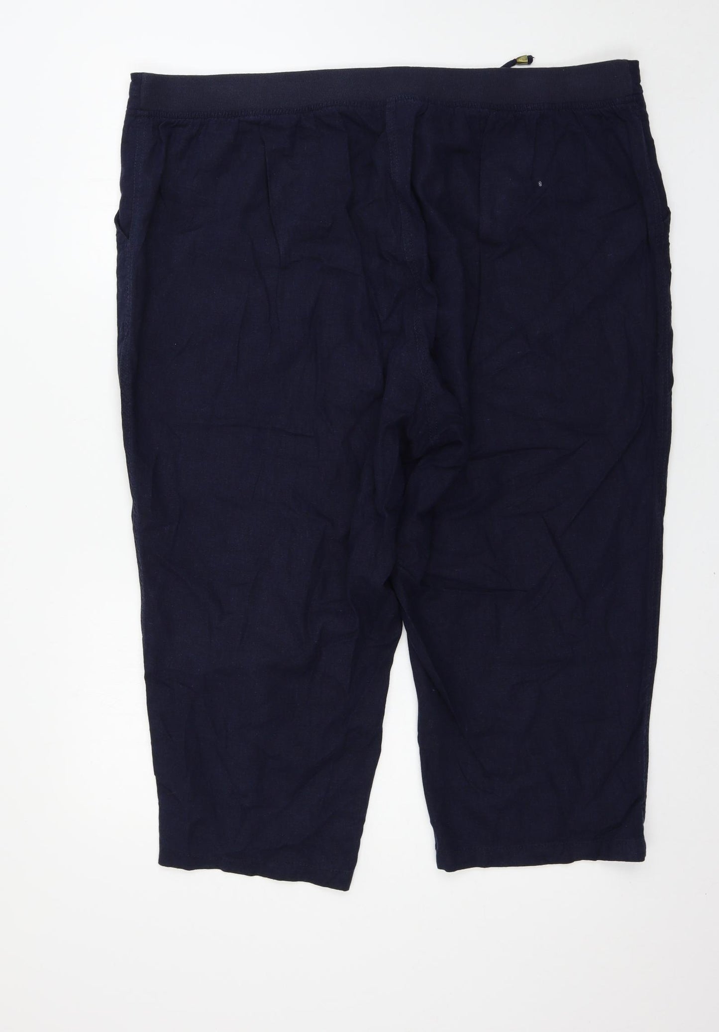 BM Mens Blue   Trousers  Size 22 L22 in