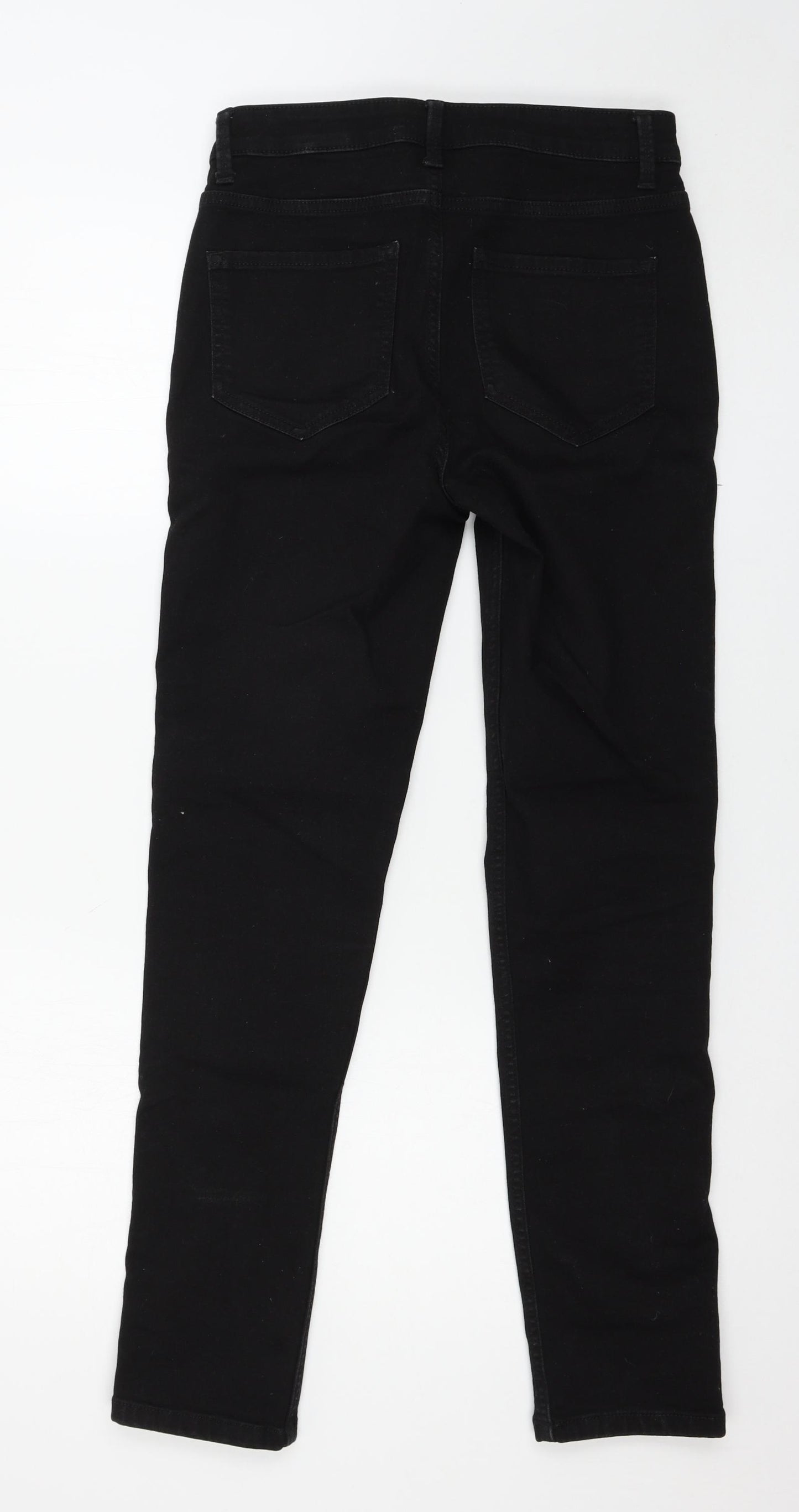 Marks and Spencer Womens Black   Straight Jeans Size 10 L30 in