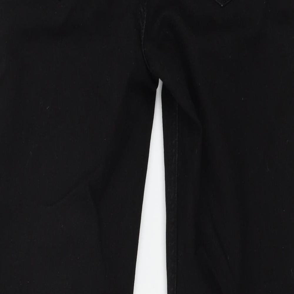 Marks and Spencer Womens Black   Straight Jeans Size 10 L30 in