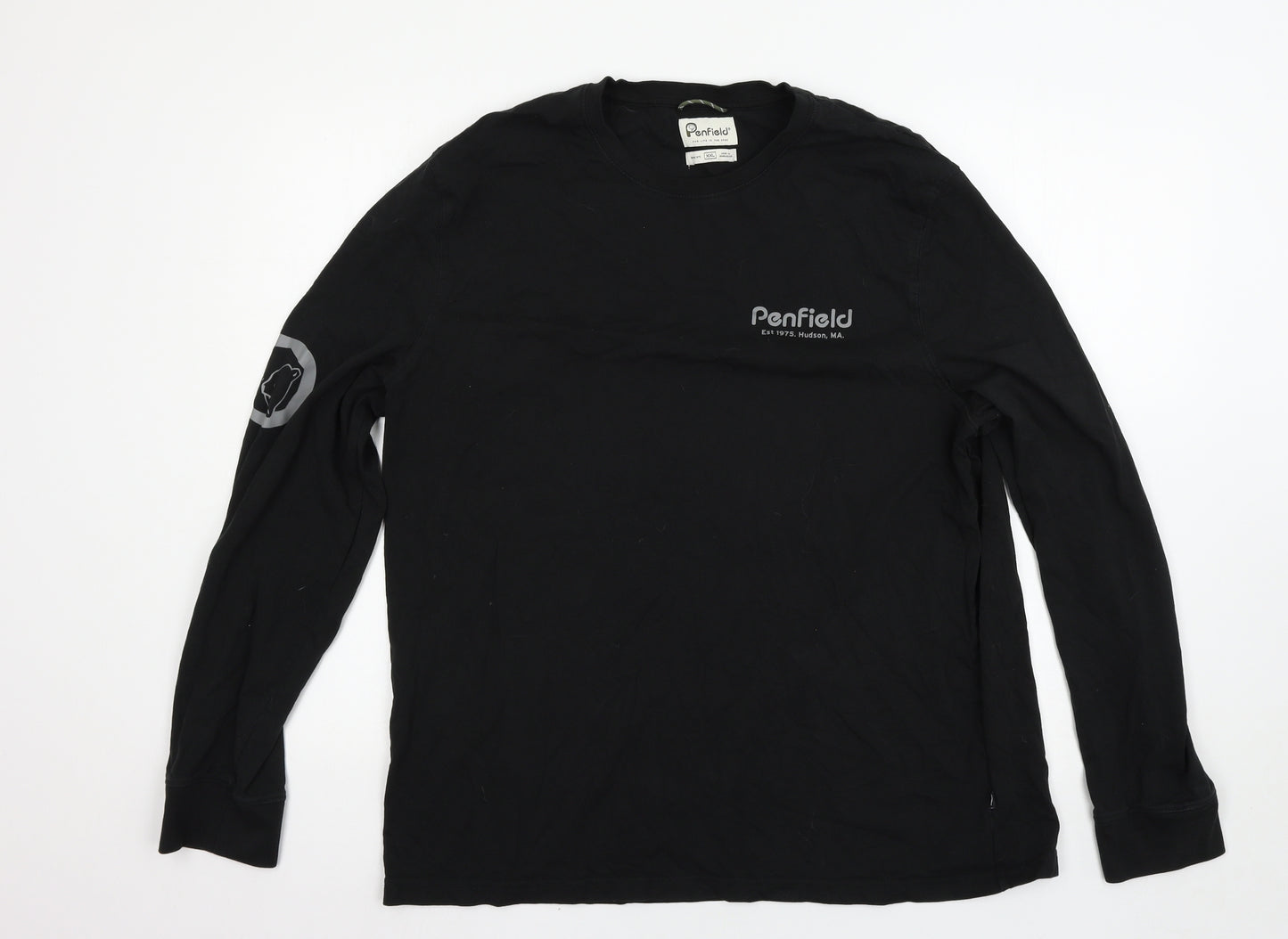 Penfield Mens Black    T-Shirt Size 2XL