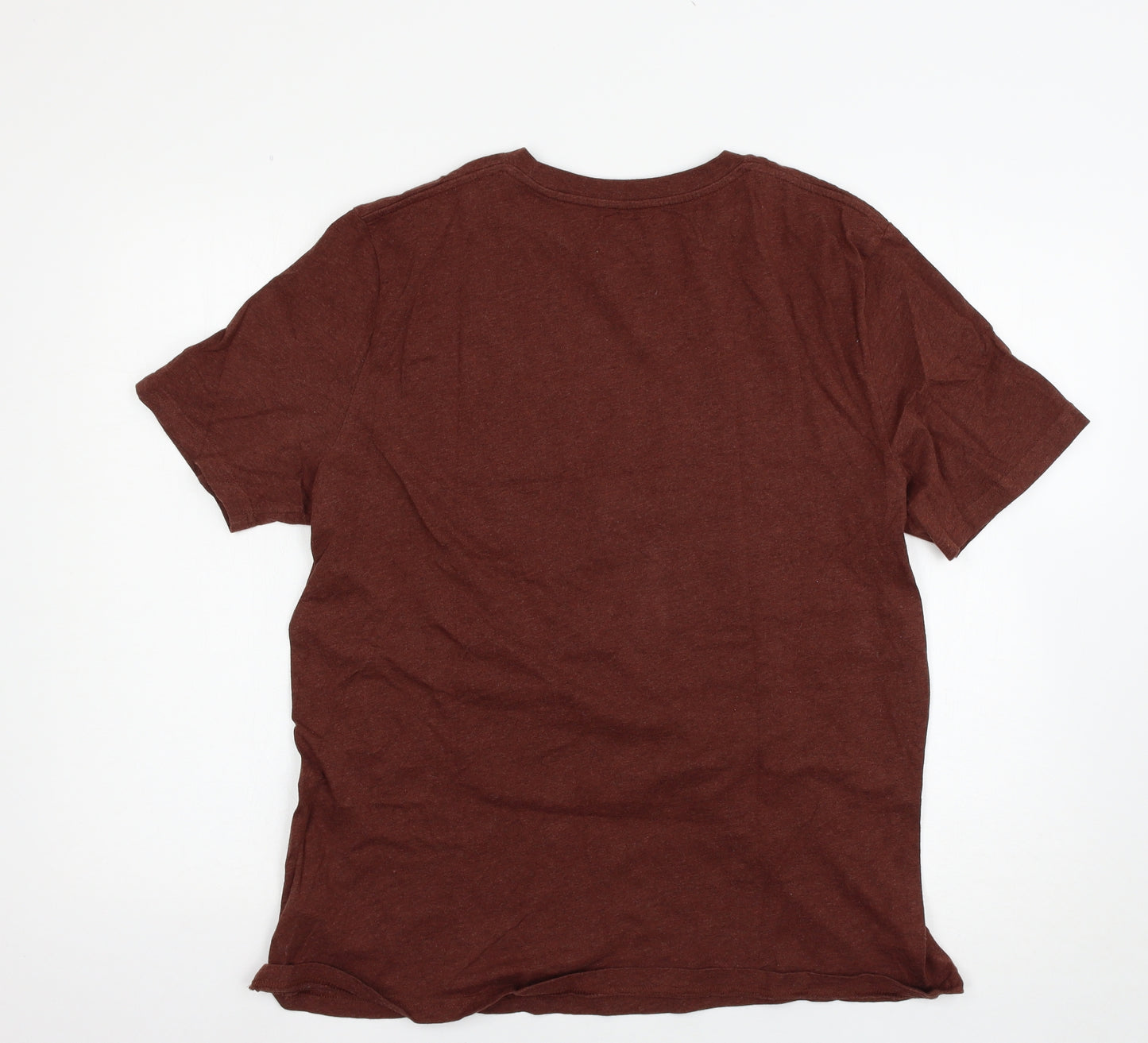 Marks and Spencer Mens Brown    T-Shirt Size L
