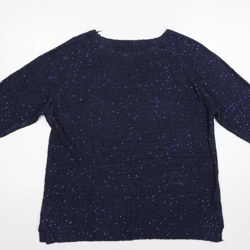 BM Womens Blue   Pullover Jumper Size L