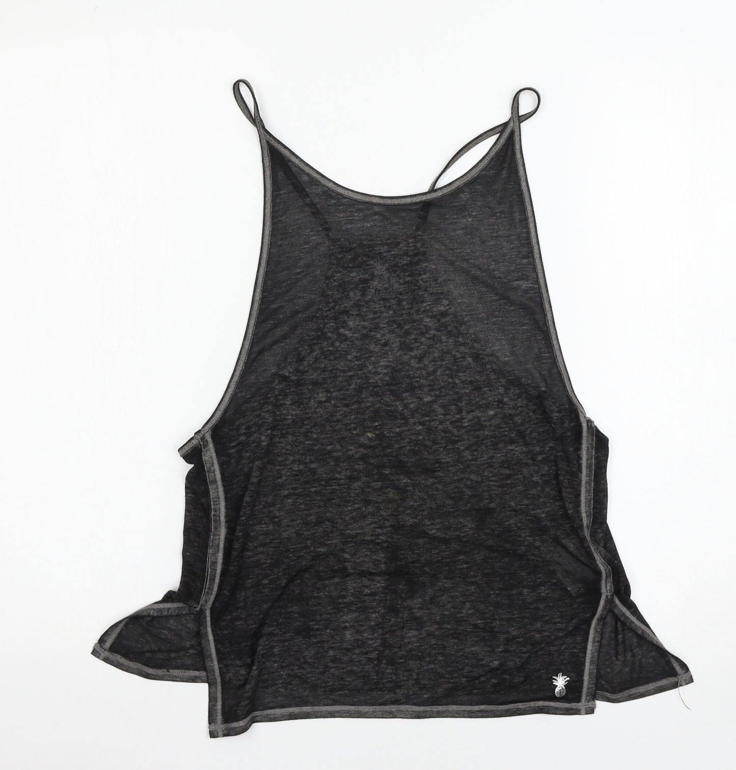 suzzi Womens Grey   Basic Tank Size L