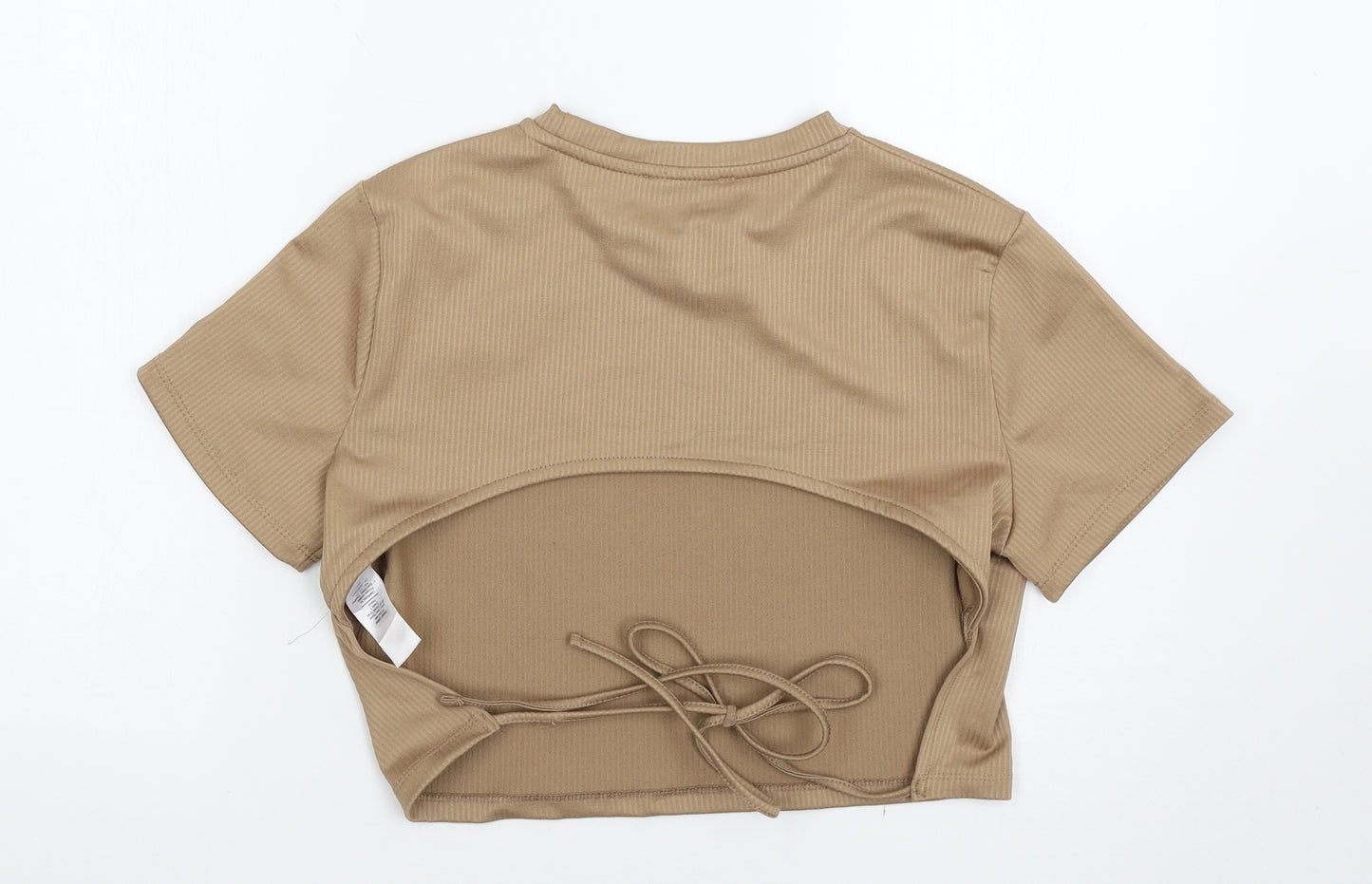 Primark Womens Beige   Basic T-Shirt Size L