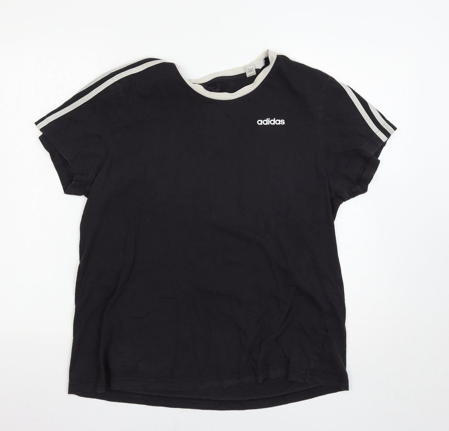 adidas Mens Black    T-Shirt Size M