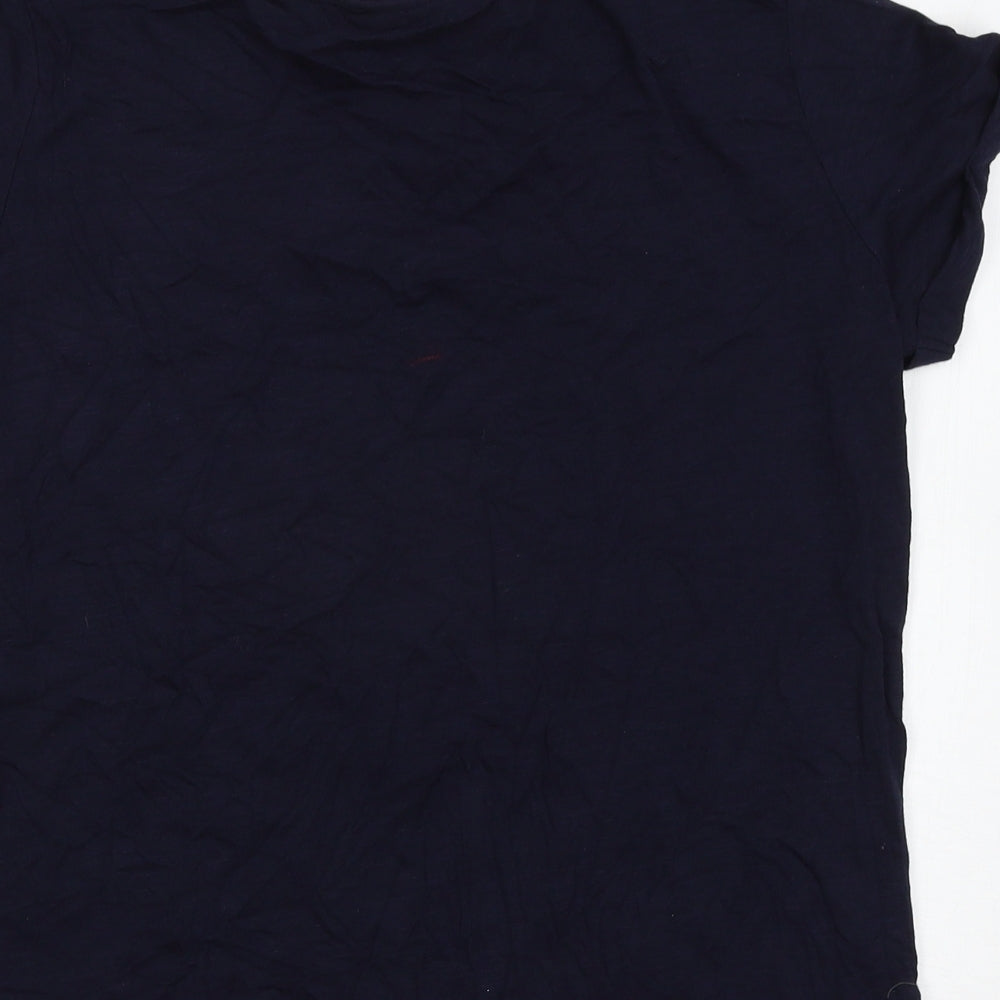 H&M Womens Blue   Basic T-Shirt Size S