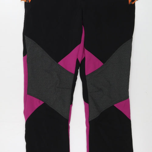 WIND STOPPER  Womens Black   Trousers  Size 28 in L28 in