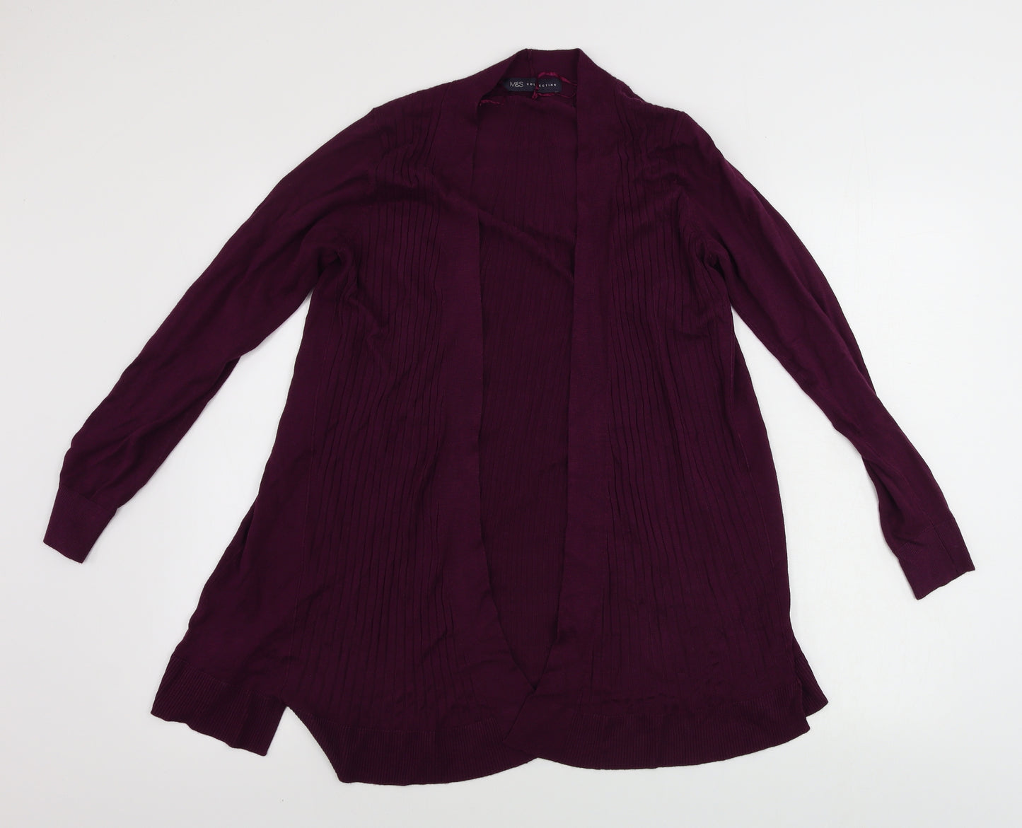 Marks and Spencer  Womens Purple   Cardigan Jumper Size M