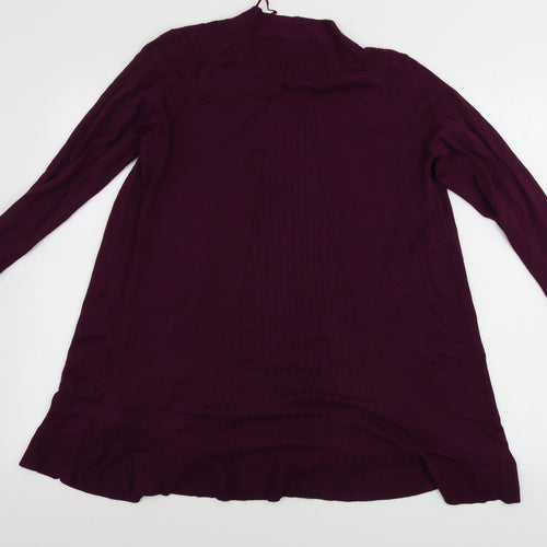 Marks and Spencer  Womens Purple   Cardigan Jumper Size M