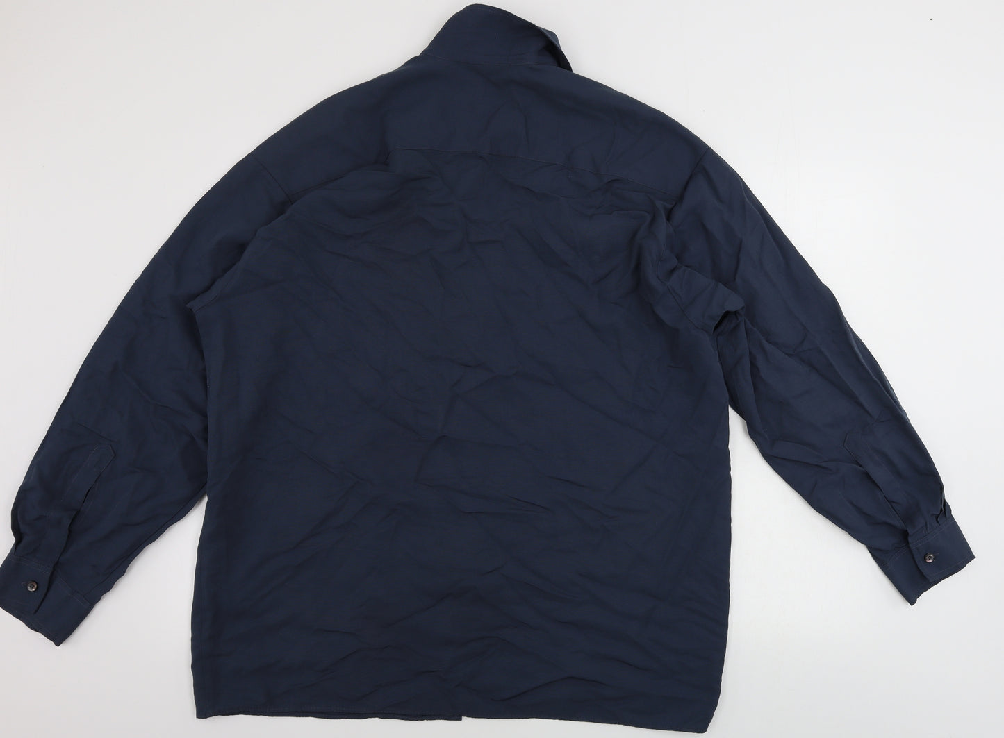 Topman  Mens Blue    Button-Up Size XL