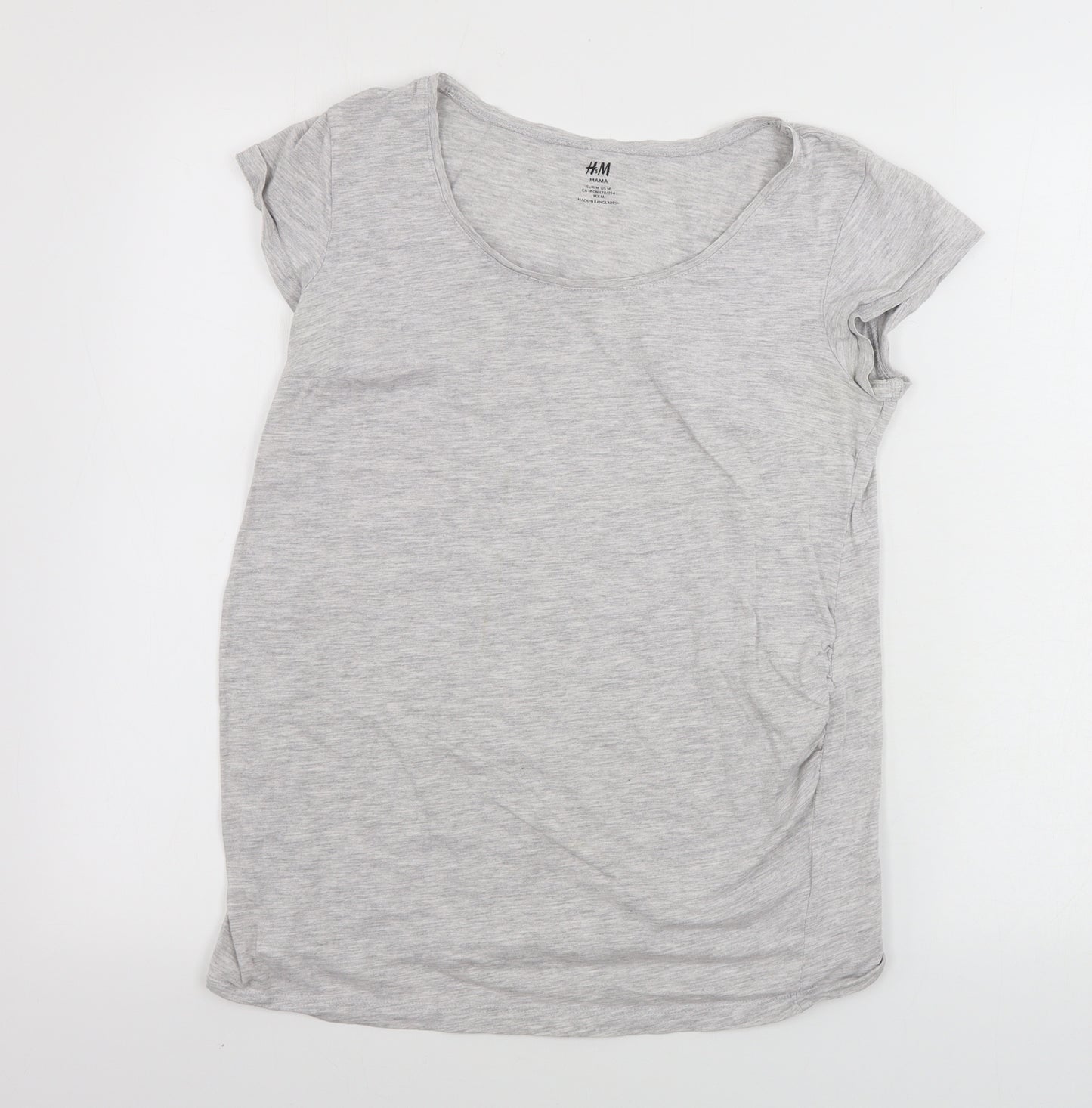 H&M  Womens Grey   Basic T-Shirt Size M