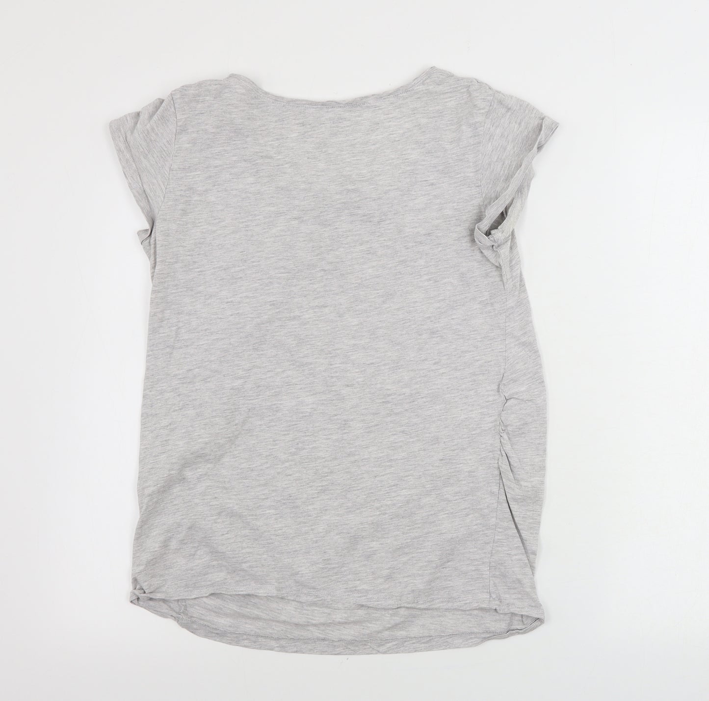 H&M  Womens Grey   Basic T-Shirt Size M