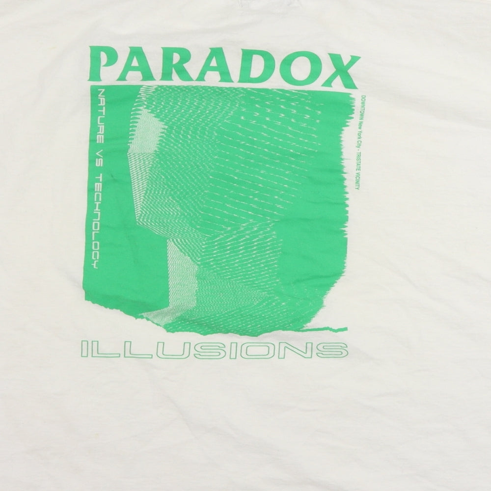 Boohoo  Mens White    T-Shirt Size 3XL