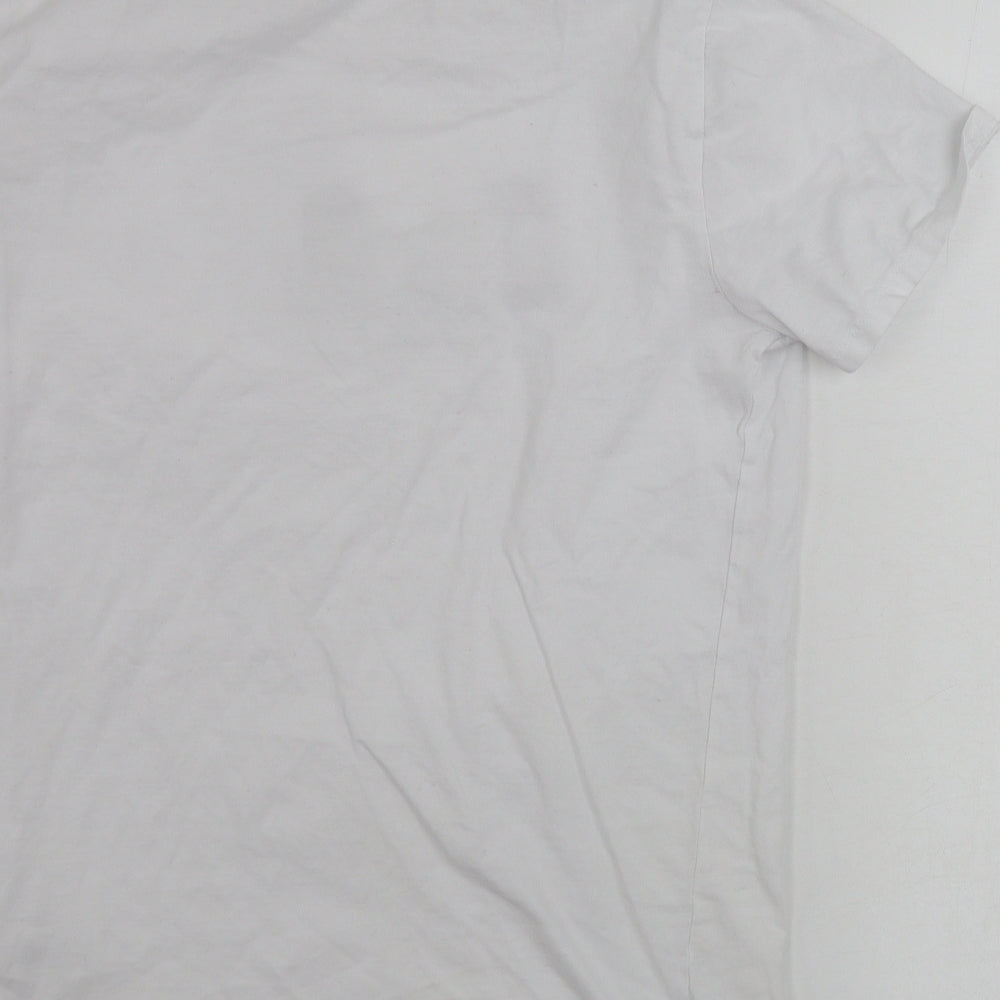 New Look  Womens White   Basic T-Shirt Size 10