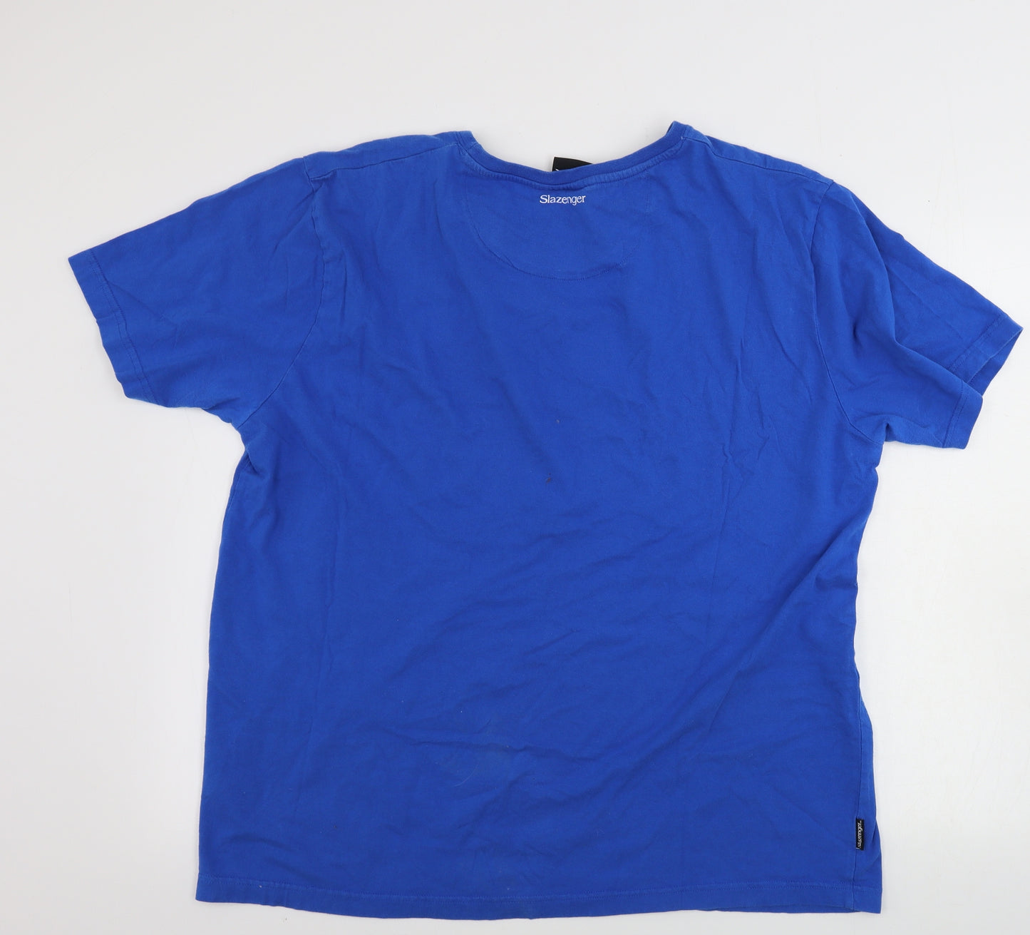 Slazenger Mens Blue    T-Shirt Size 2XL