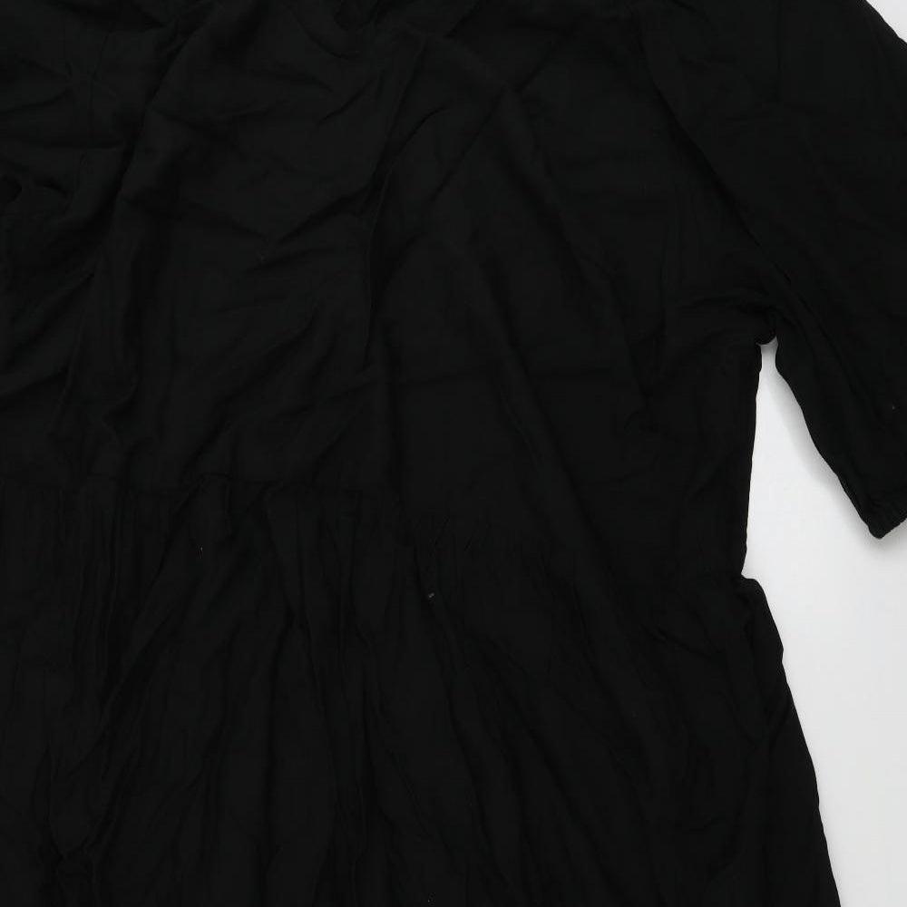 H&M  Womens Black   A-Line  Size XL