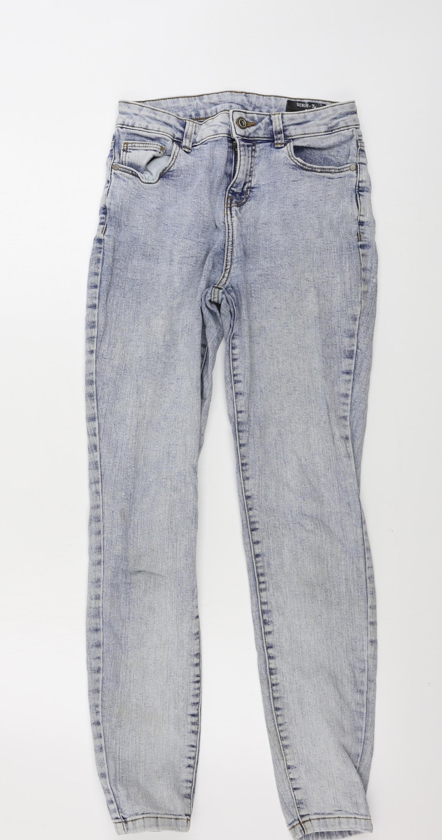 TU Womens White   Skinny Jeans Size 8 L26 in