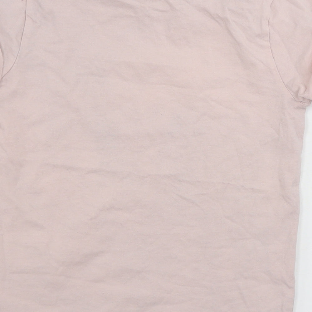 George  Girls Pink   Basic T-Shirt Size 7-8 Years