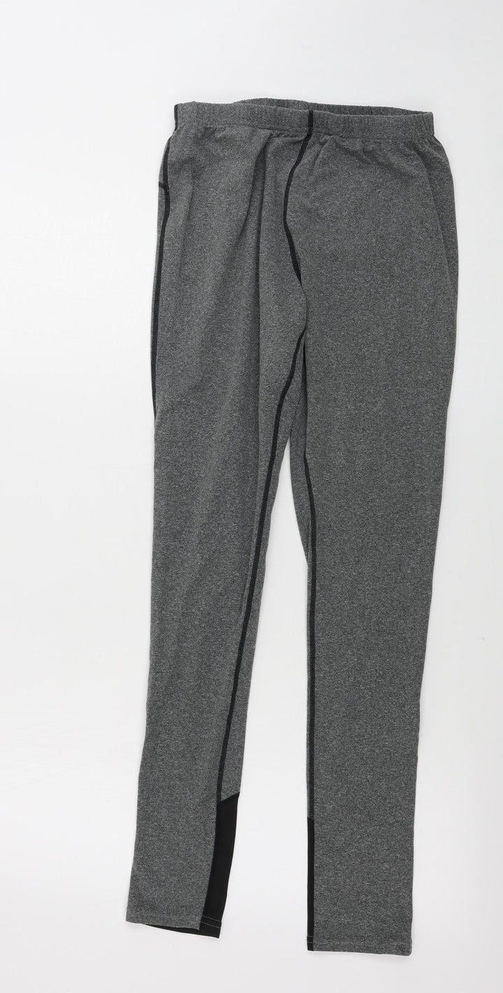 sykooria Womens Grey Jogger Leggings Size M L27 in