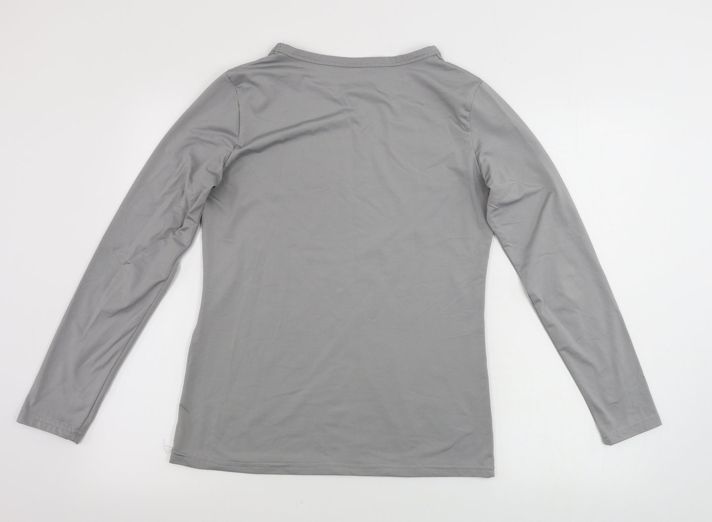 Preworn Mens Grey    T-Shirt Size M