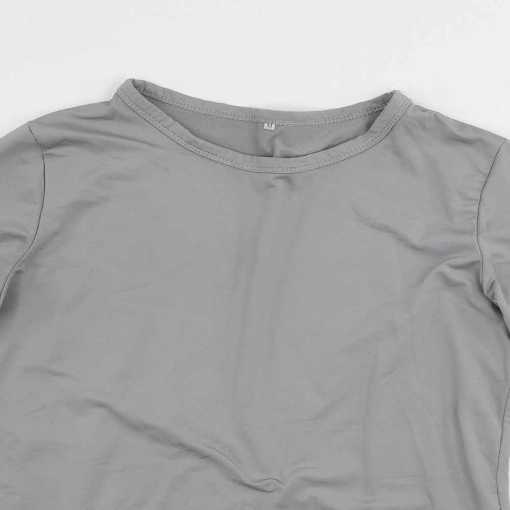 Preworn Mens Grey    T-Shirt Size M