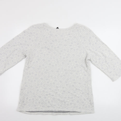 George  Womens White   Pullover Jumper Size 16