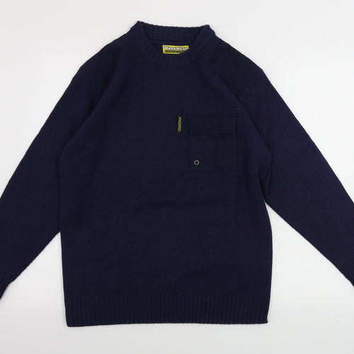 Workwear Mens Blue   Pullover Jumper Size S
