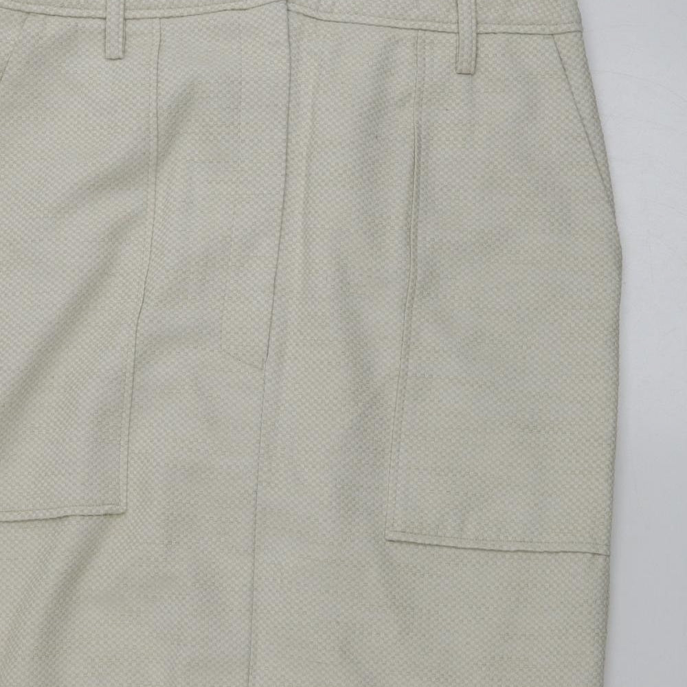 Marks and Spencer  Womens Beige   Bandage Skirt Size 14
