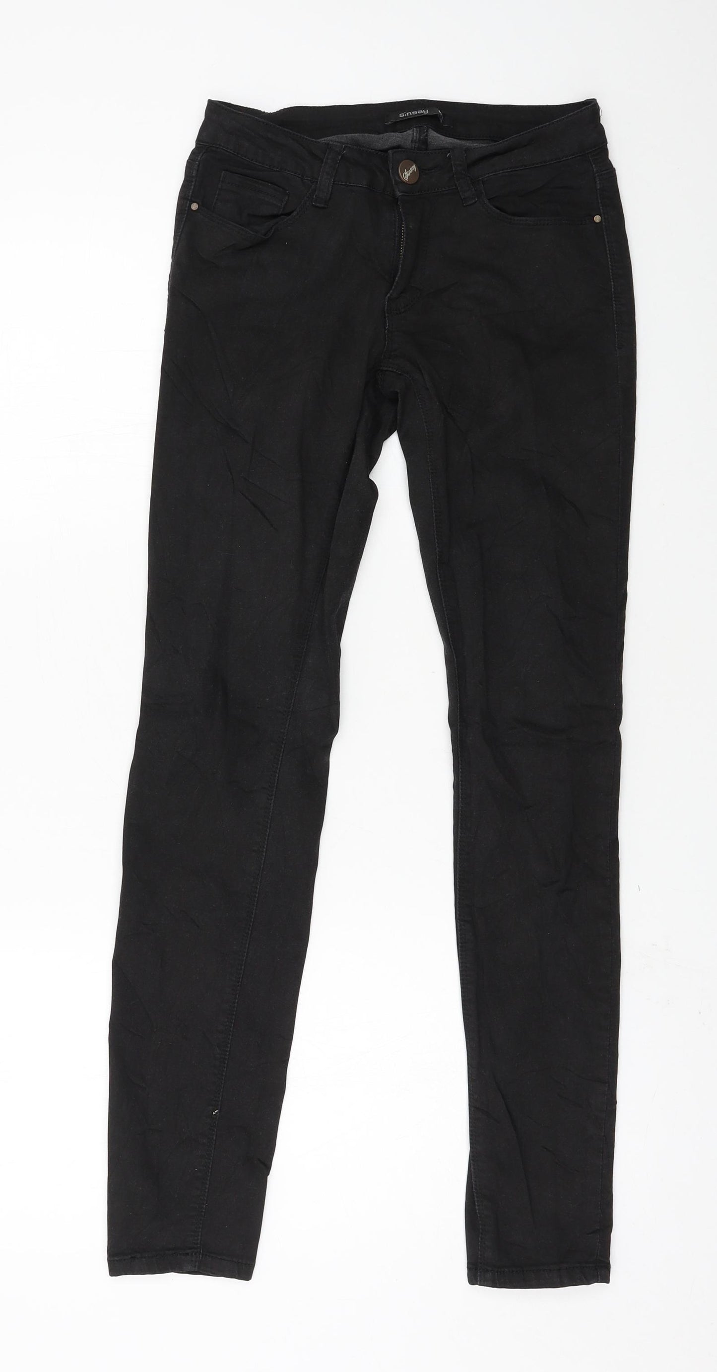 sinsay Womens Black  Denim Skinny Jeans Size XS L28 in