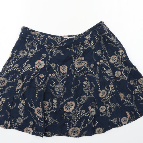 Fat Face Womens Blue   Flare Skirt Size 10