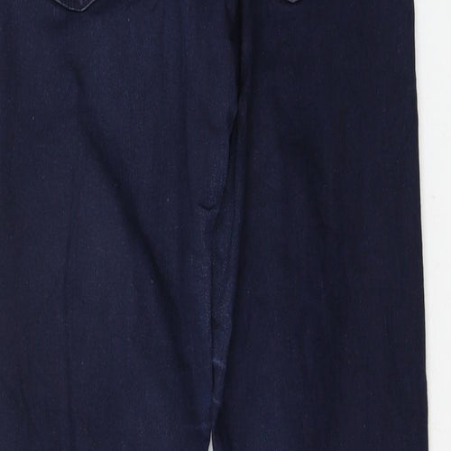 Never Denim Womens Blue  Denim Skinny Jeans Size L L31 in