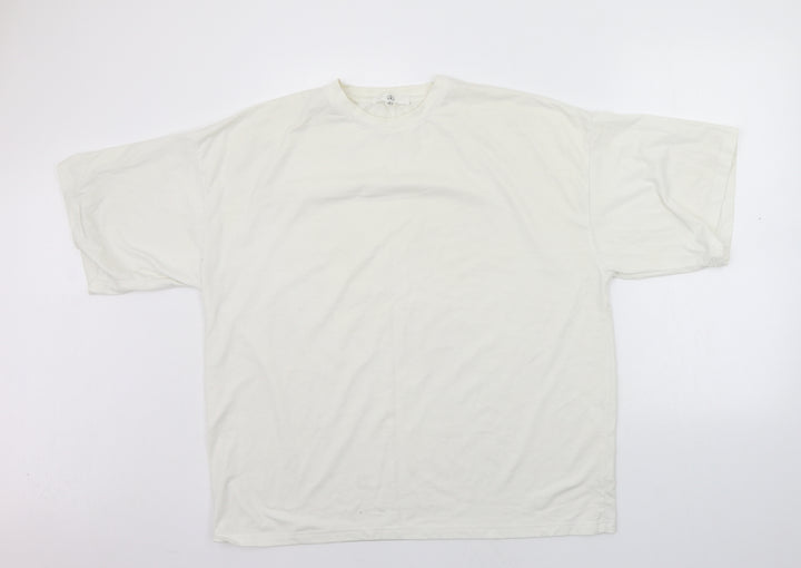Missguided Womens White   Basic T-Shirt Size 6