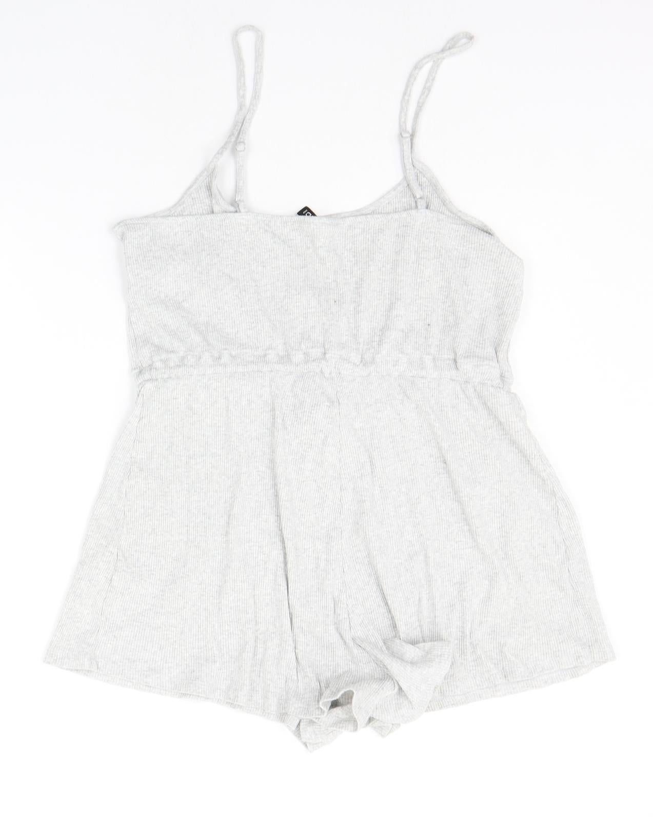 Divided Womens Grey   Jumpsuit One-Piece Size L