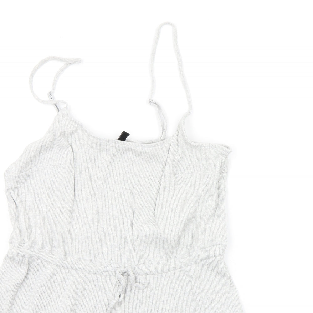 Divided Womens Grey   Jumpsuit One-Piece Size L