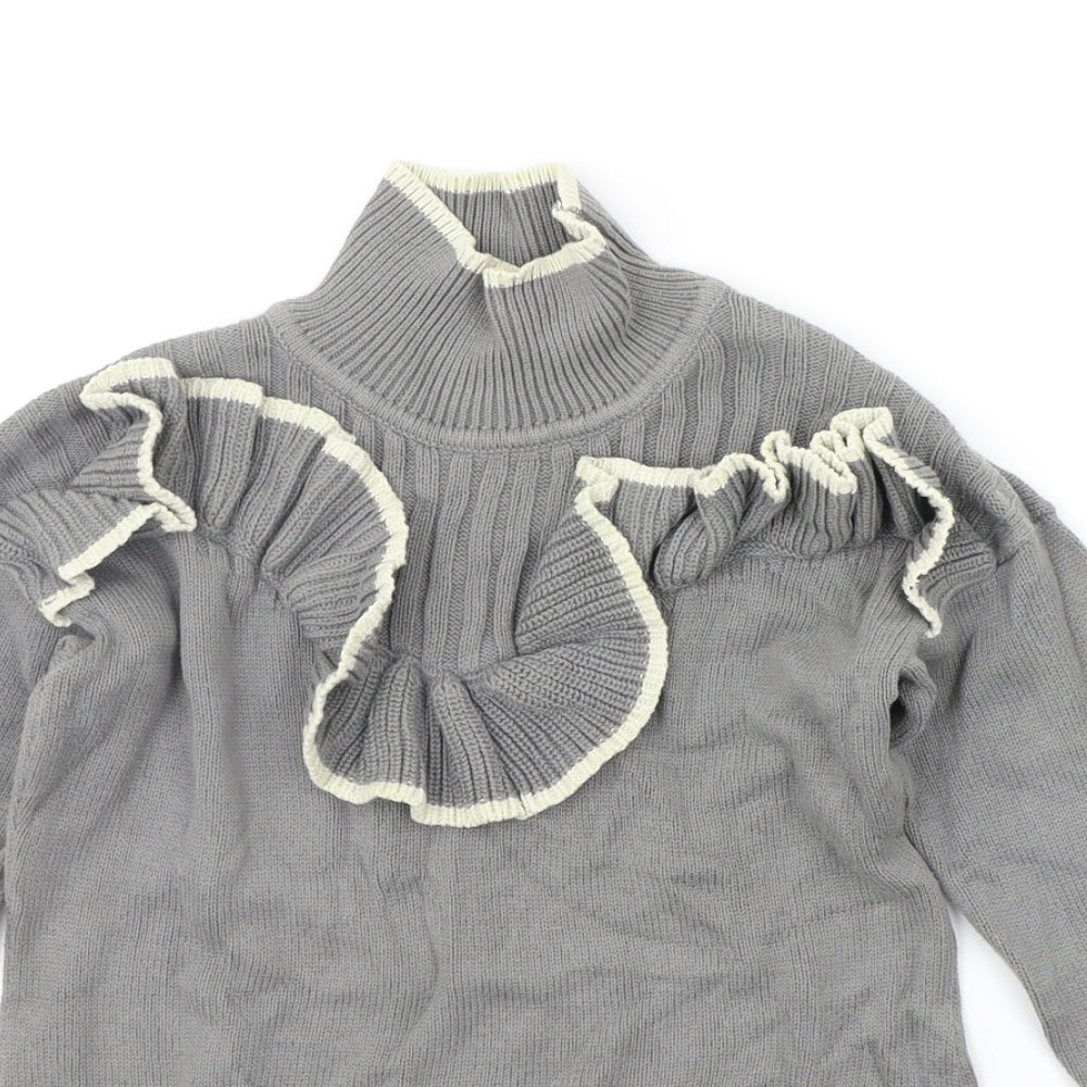 Blue Inc Womens Grey   Pullover Jumper Size 6