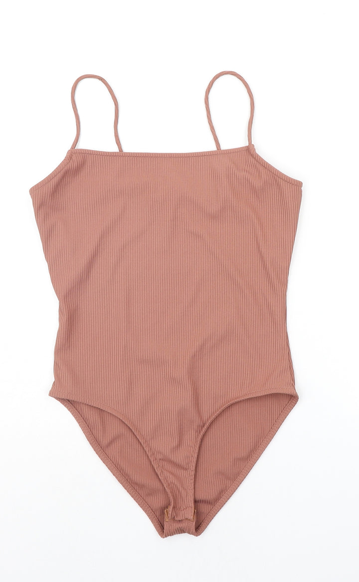 Primark Womens Orange Jumpsuit One-Piece Size M