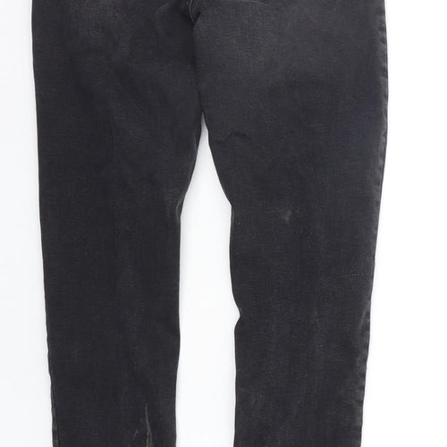 Denim & Co. Womens Grey   Skinny Jeans Size 10 L22 in