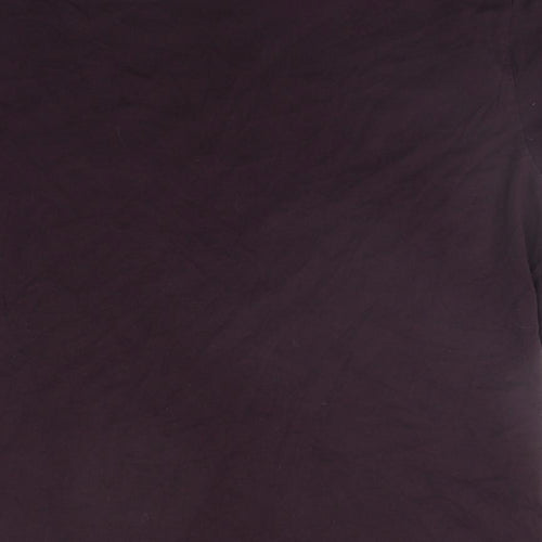 TU Mens Purple Houndstooth   T-Shirt Size XL