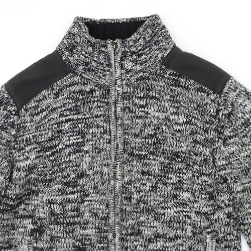 Brave Soul Mens Grey   Jacket Coatigan Size L