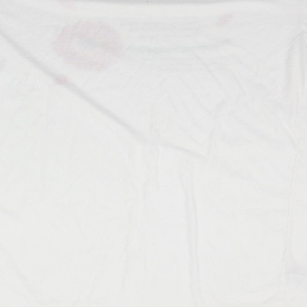 shhhhh Womens White   Basic T-Shirt One Size