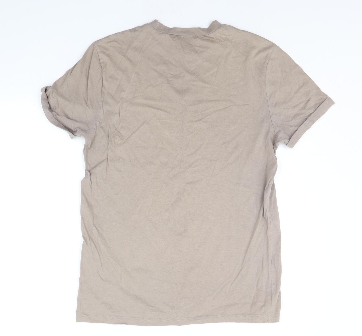 River Island Mens Brown    T-Shirt Size M