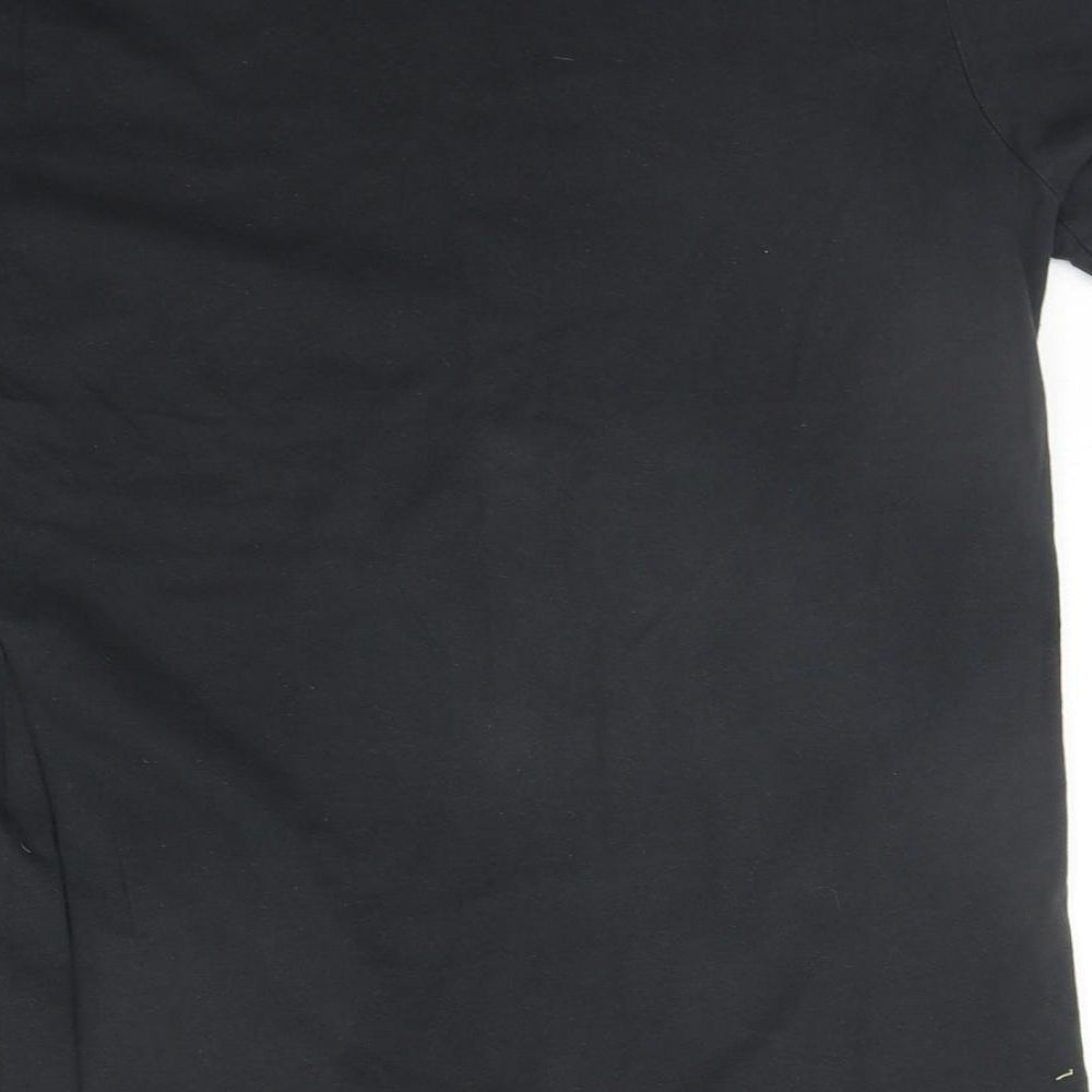 Signature by Levi Strauss & Co. Mens Black    T-Shirt Size M