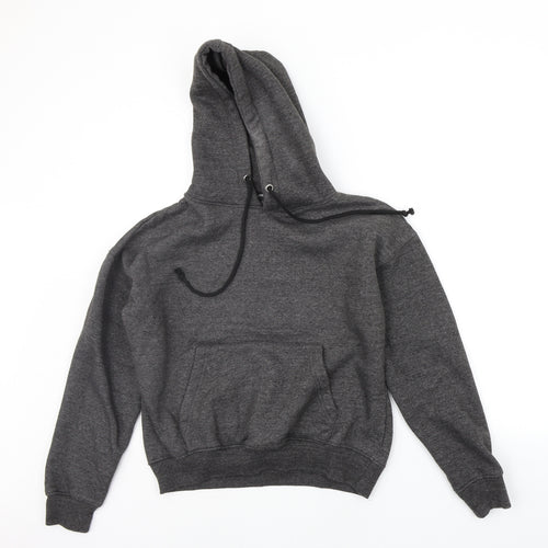 pretylittlething Womens Grey   Pullover Hoodie Size 6