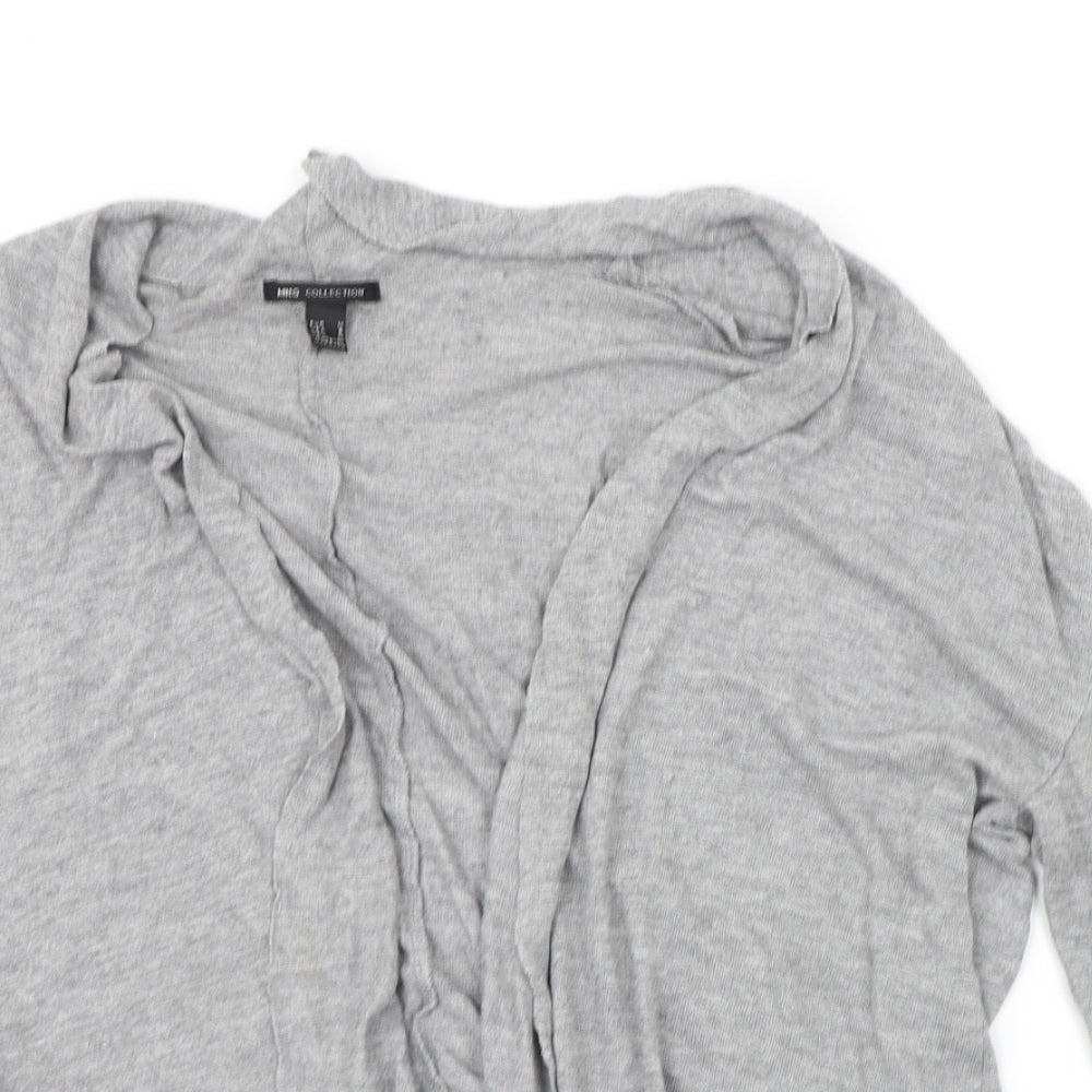 MNG Womens Grey   Cardigan Jumper Size M