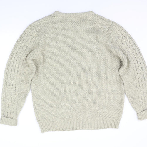 GREENWOODS Womens Beige   Pullover Jumper Size XL