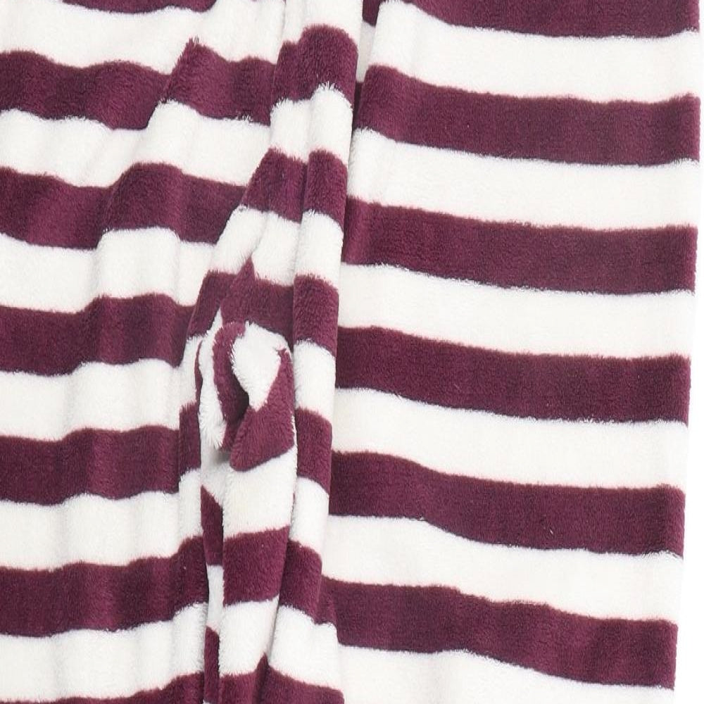 Primark Womens Purple Striped  Top Pyjama Pants Size XL