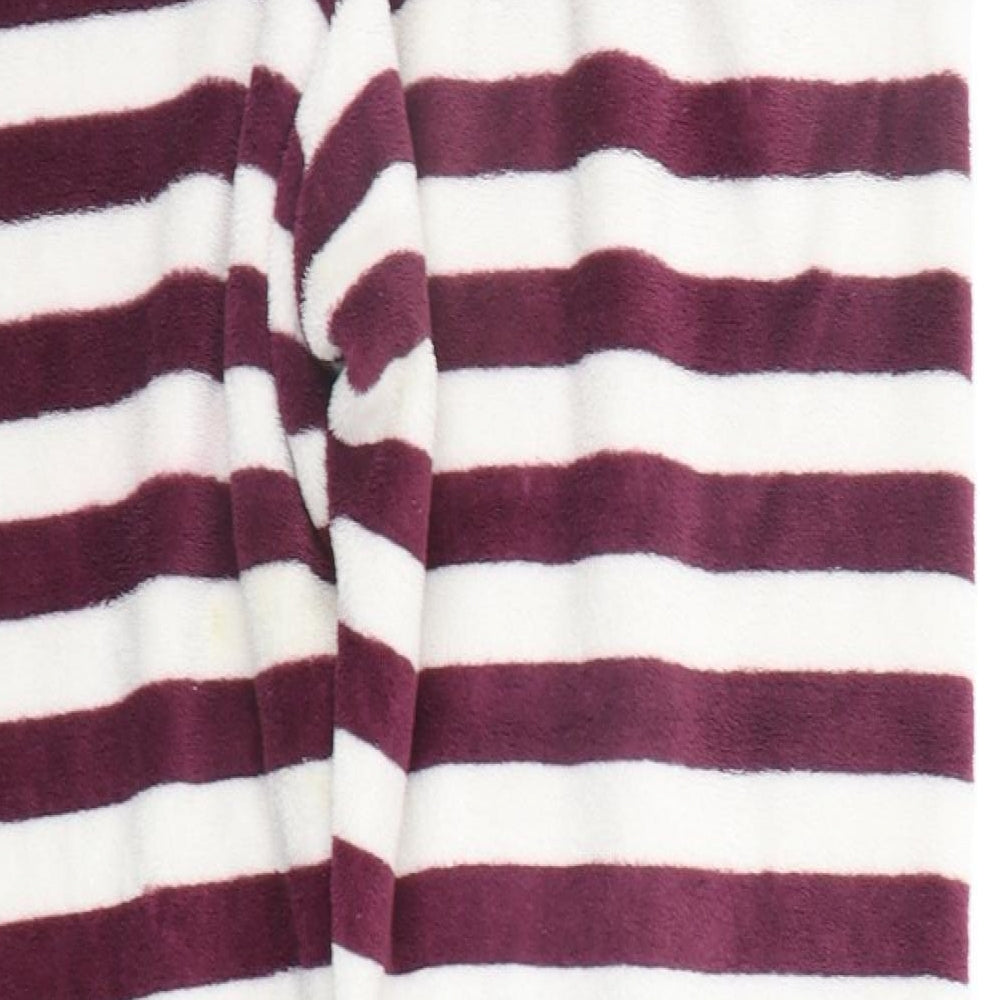 Primark Womens Purple Striped  Top Pyjama Pants Size XL
